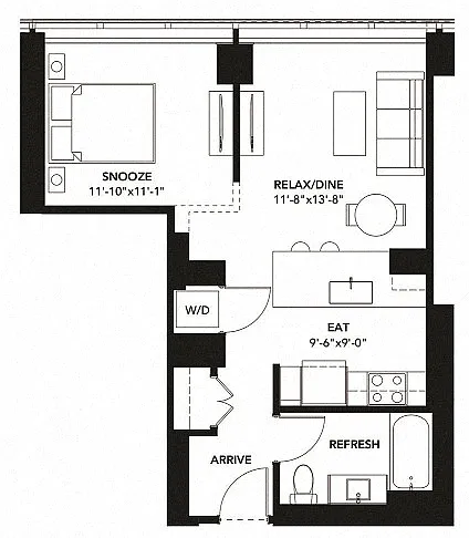 Floor plan 609