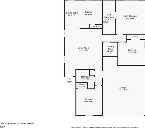 3 bed, 2.0 bath, 1249 sqft, $1,645 — Photo 2