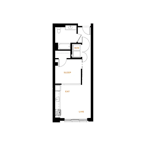 Floor plan U-BMR
