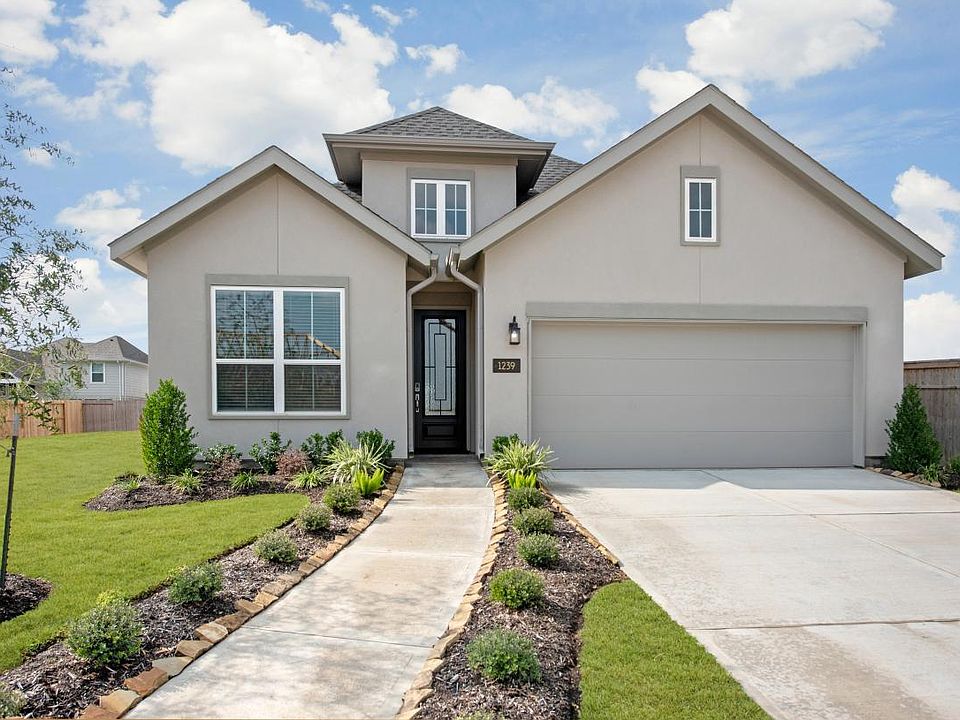 Sleek stucco exterior