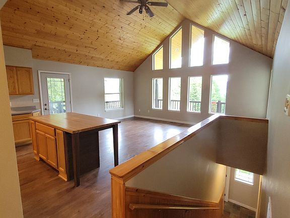 Living Room, stairs to lower level