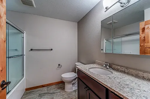 Floor plan Sunset Place 3B 1Bath version A