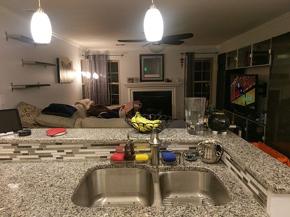 Kitchen overlooking LR