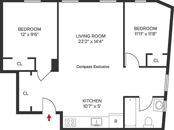 2nd image of 538 Graham Ave APT 3L