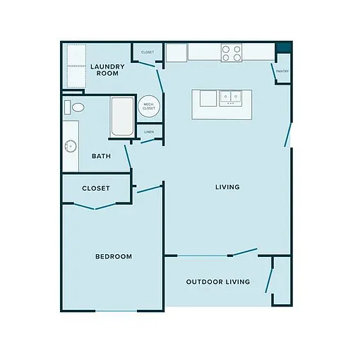 Floor plan Garden 1