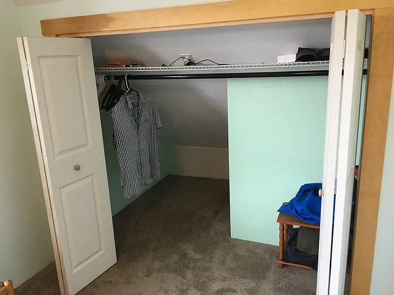 3rd floor bedroom closet