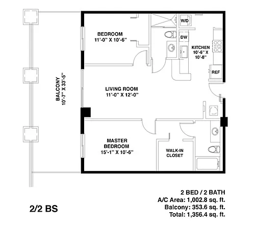 Floor plan Model B5
