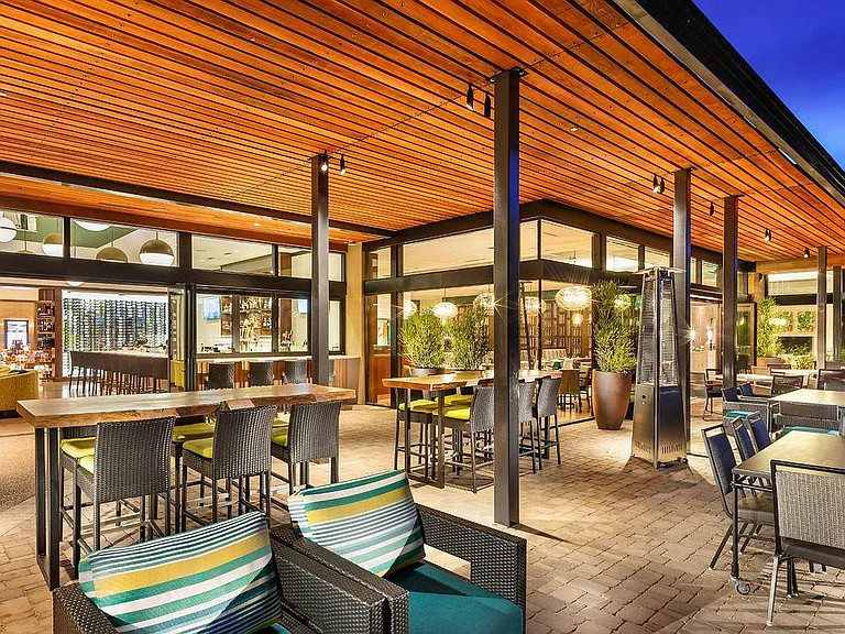 Back Patio of Needle Rock Kitchen & Tap