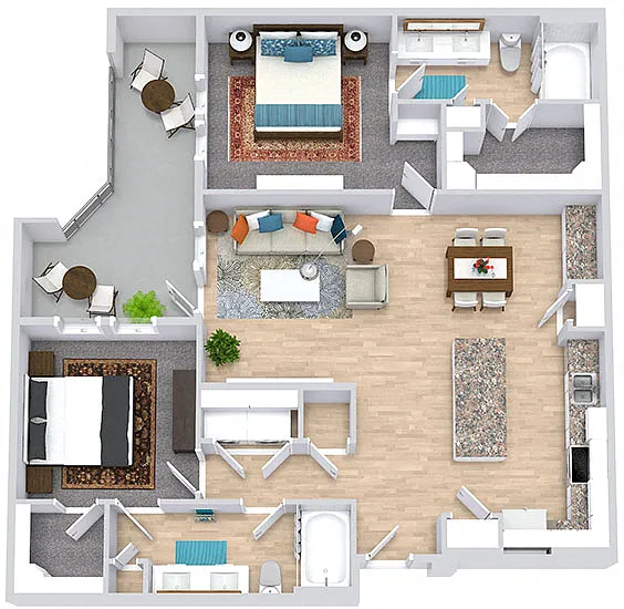 Floor plan Spur