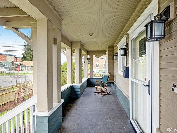 relax on the front porch