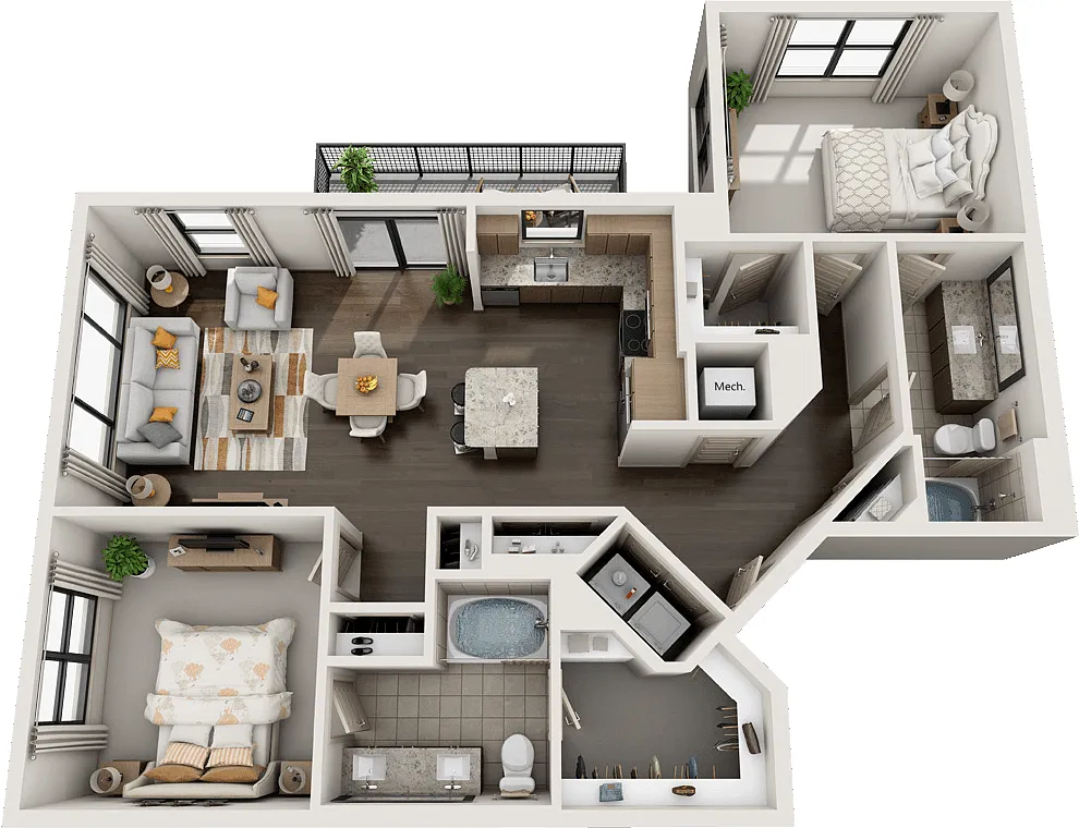 Floor plan B31