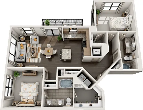 Floor plan B31