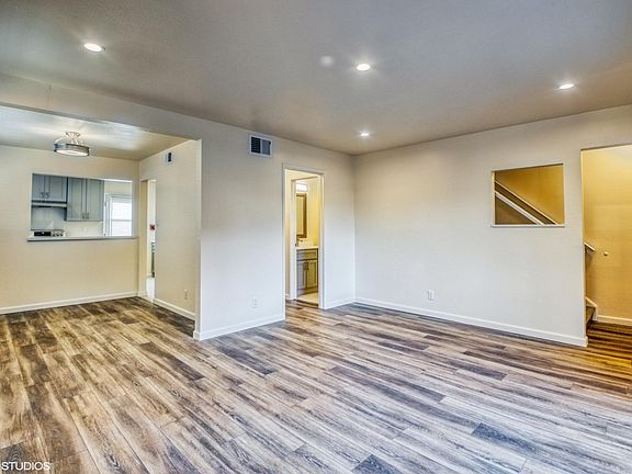 Family room & dining room