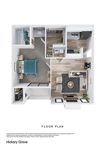 Floor plan Pecan