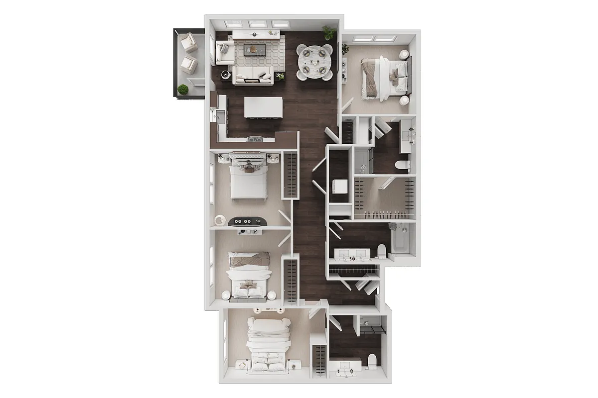 Floor plan Basecamp - Adventure