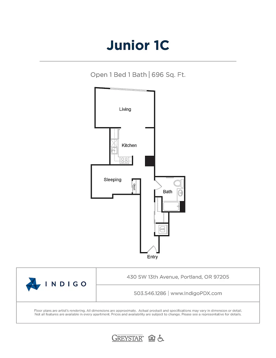 Floor plan JR1 C