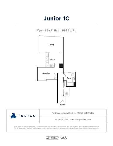 Floor plan JR1 C