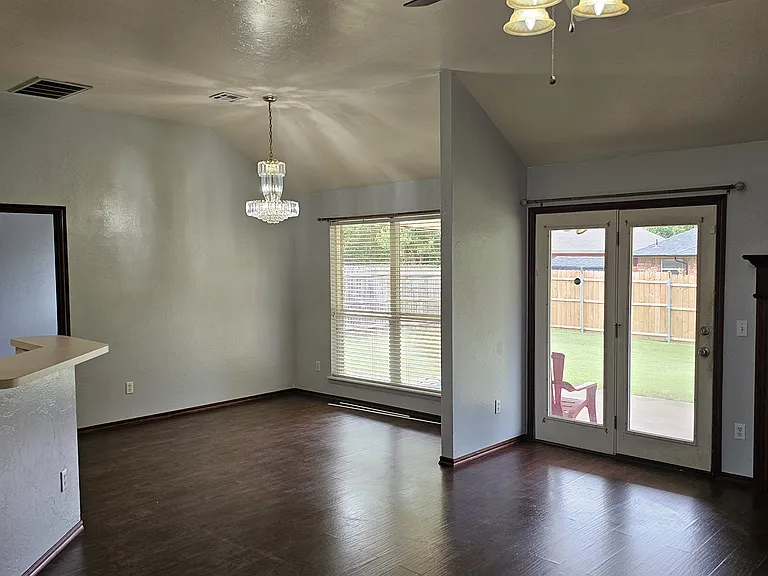 View towards dining area