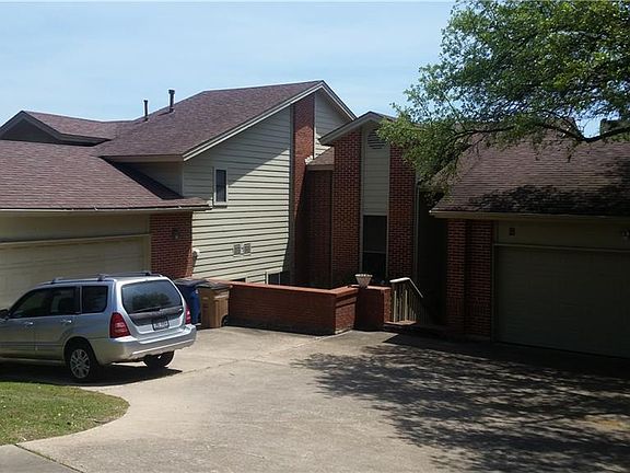 Unit A on the left 2 car garage