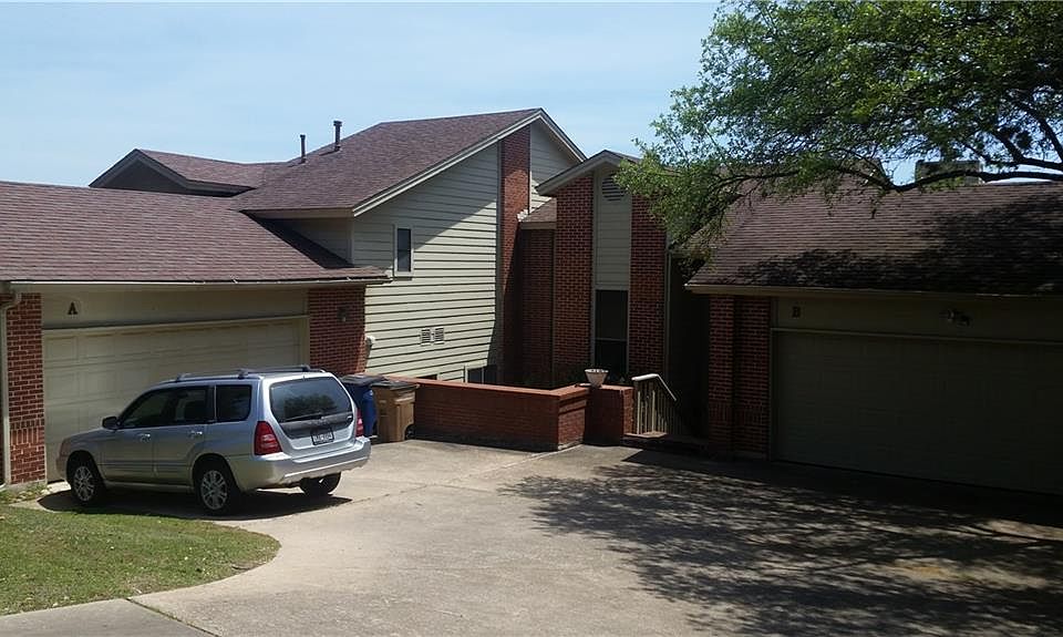 Unit A on the left 2 car garage
