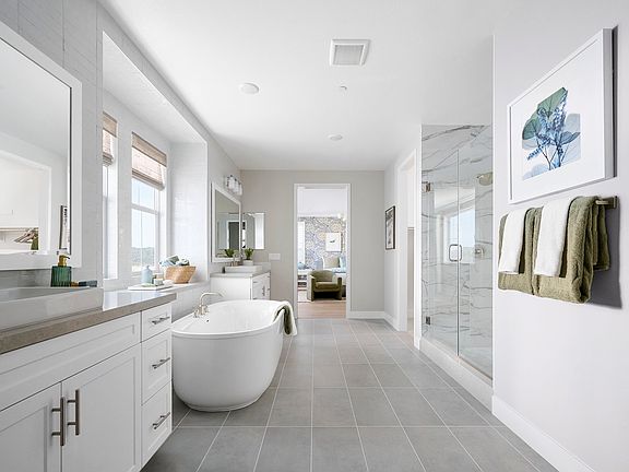 Lotus at Rienda Master Bathroom Plan 1 Rancho Mission Viejo, CA