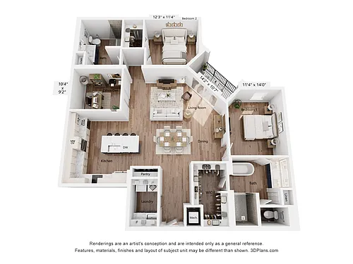 Floor plan B2D