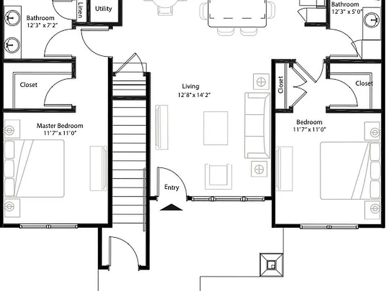 B1G Floor plan W Dimensions B1G Floor plan W Dimensions