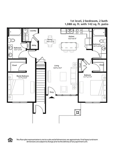 Floor plan B1G