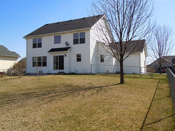 Back yard is fully fenced.