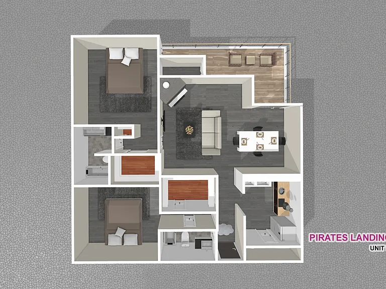 2 Bed/2 Bath