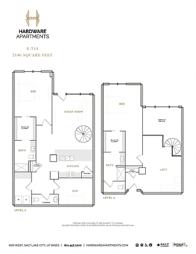 Floor plan ET14