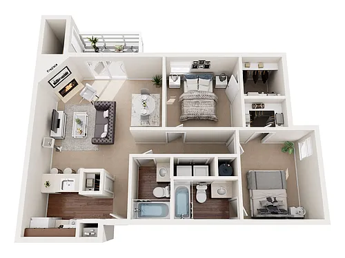 Floor plan B2