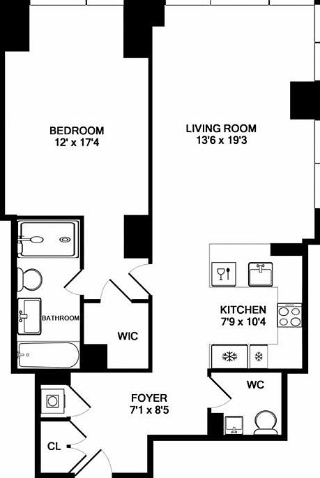 1st image of 247 W 46th St APT 3101