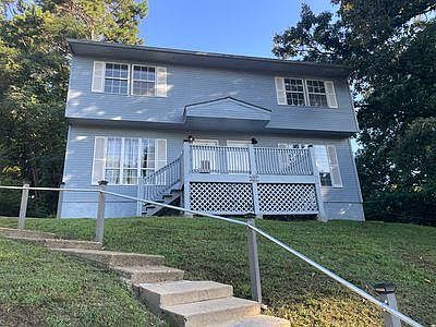 Front of house with stairway