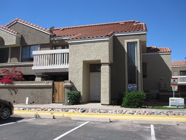 front of unit