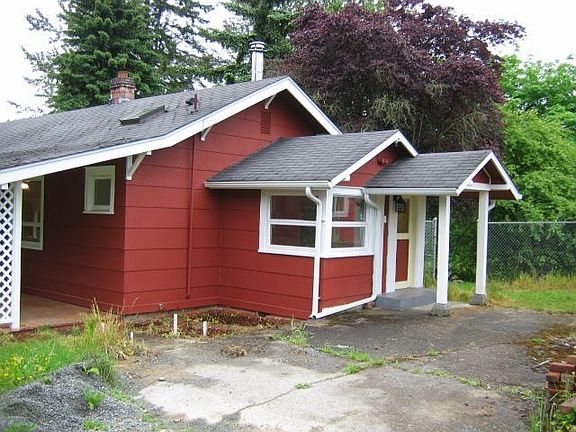 Back porch of house.