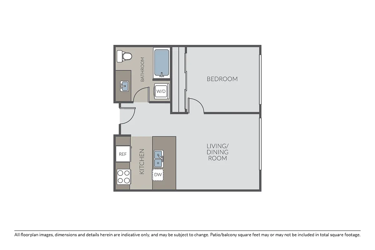 Floor plan Plan 1J