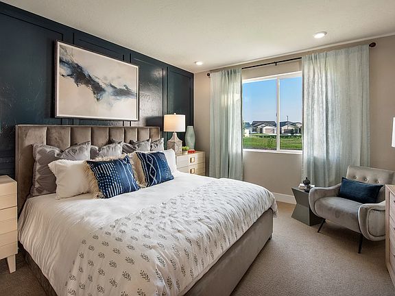 Model Home Primary Bed