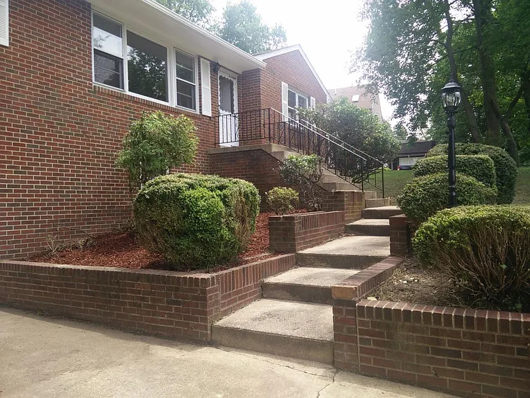 Steps to front door