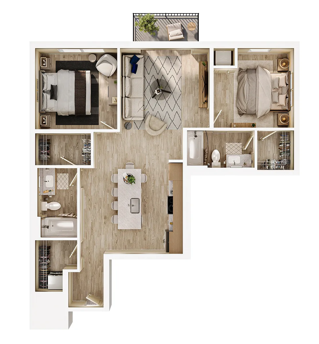 Floor plan Plank