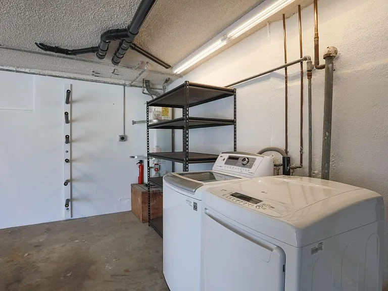 Laundry In The Garage