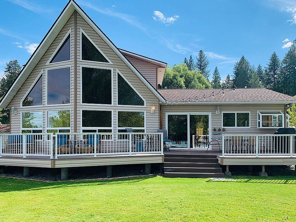 Front view facing lake