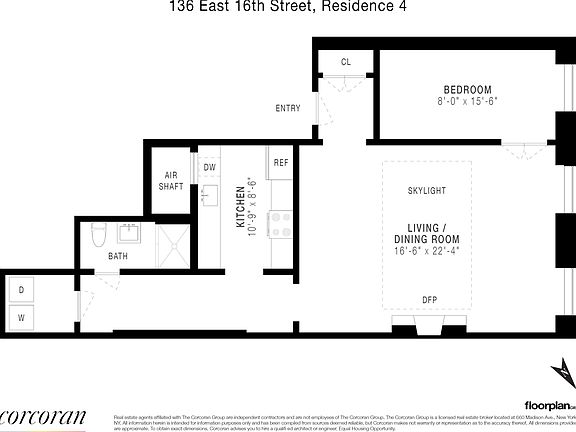 2nd image of 136 E 16th St APT 4