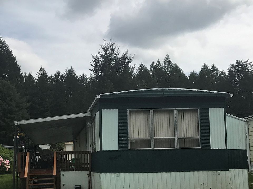 Front of Mobile Home