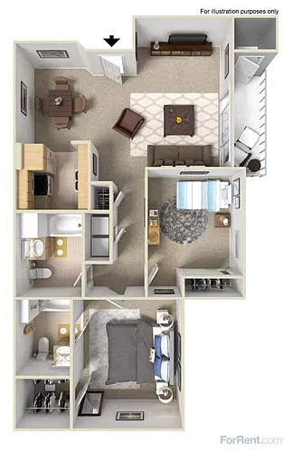 Floor plan Plan B