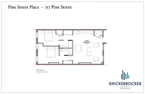 Floor plan 2-Bedroom
