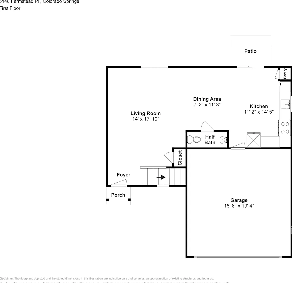 6148 Farmstead Pl Colorado Springs, CO 80925 — Photo 2