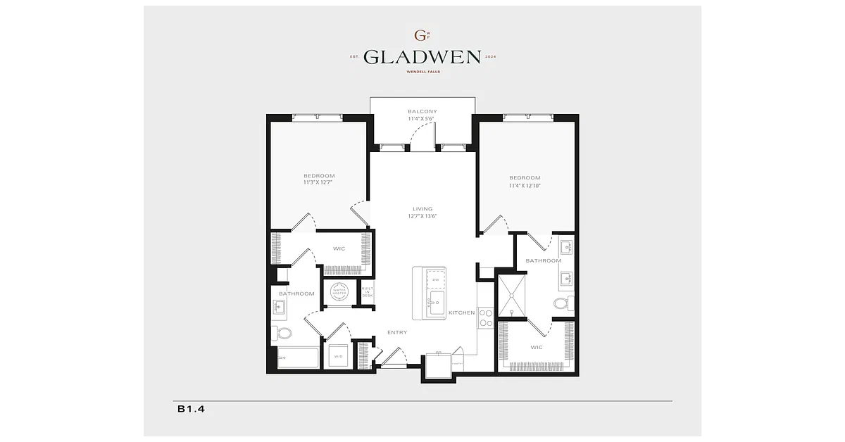 Floor plan B14-1