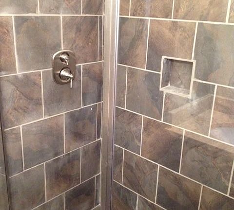 master bath - walk in shower