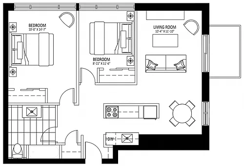 Floor plan 334Z-21
